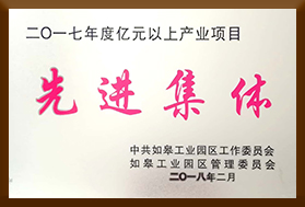 2017年度億元以上產(chǎn)業(yè)項(xiàng)目先進(jìn)集體